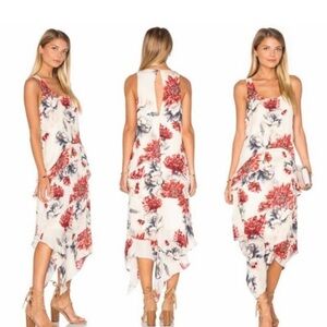 NWT Haute Hippie silk floral dress